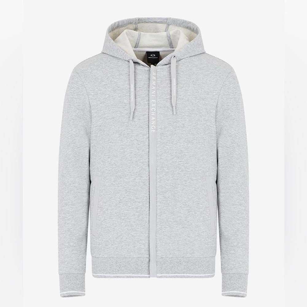 Armani Exchange Men's A|x Zip Logo Sweatshirt Size S